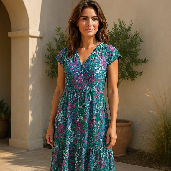 Rails Dresses & Skirts - RAILS Women Juni Gardenia Floral Dress MEDIUM